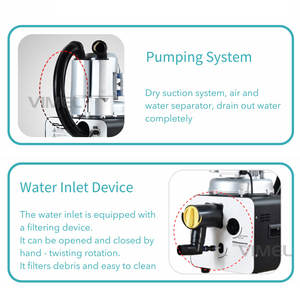 치과 강력한 흡입 장치 1000L/min 750W 공급 2 의자 강한 타액 진공 펌프 기계 - Product Image 4