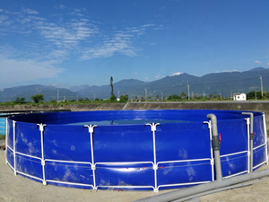 Réservoir de transport aquaponique en <span class=keywords><strong>PVC</strong></span> de 200 gallons pour la pisciculture <span class=keywords><strong>Puisard</strong></span> de débordement avec eau salée pour équipement d'aquaculture - Product Image 5