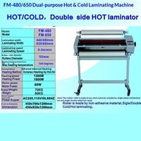 Machine de plastification à chaud/froid FM650 pour films pré-revêtement A3/A4/A5/A6, largeur max. 635 mm, 80 kg