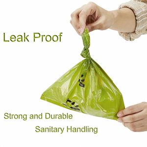 Hot Sale Professional Biodegradable Poop <b>Bags</b> Scented Cornstarch <b>Compostable</b> Earth Dog Poop <b>Bag</b> - Product Image 4