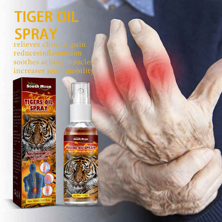 Tiger Oil Spray Soothes Joint Muscle Pain Mist Bruises Swelling Instant Shoulder Cervical Lumbar Arthritis Pain Soothing Spray| Alibaba.com
