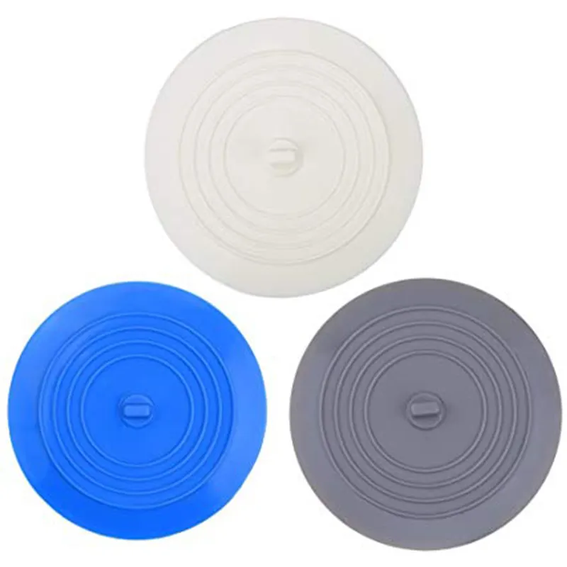 Hot sale 15cm silicone rubber bathroom and kitchen round sink stopper