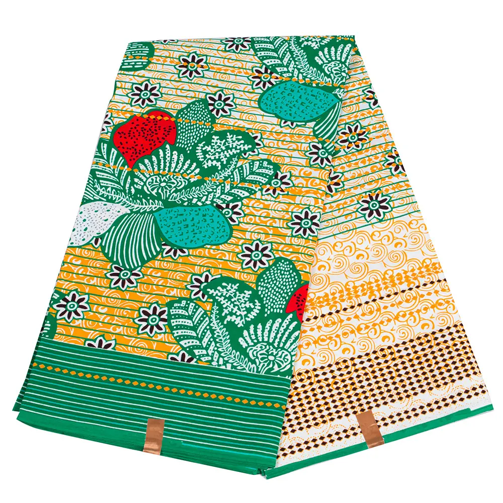 Vendita calda Design africa tessuto stampa a cera vestiti di tessuto africa tessuto tela cerata tessuto cotone stampato