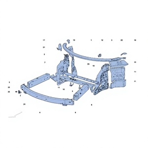 ชุดประกอบแผงบังโคลนล้อหน้าซ้ายคุณภาพสูง OEM สำหรับ Ferrari 488  86719800  86720000 - Product Image 6