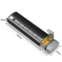 Pilule hebdomadaire usinée par EDM de fil CNC pour étui support de stockage de médicaments distributeur de pilules suppléments vitamines pilule en aluminium de qualité supérieure
