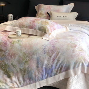 Nouvelle série de linge de <span class=keywords><strong>lit</strong></span> en quatre pièces, douce, luxueuse, hautement fixée, délicate et lisse, à base de lait, série de housses de <span class=keywords><strong>lit</strong></span> en sable de riz - Product Image 4