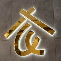 Lettres lumineuses LED personnalisées avec correspondance de couleurs, forme 3D, télécommande, étanches IPX6, options multicolores pour enseignes de bureaux d'entreprise