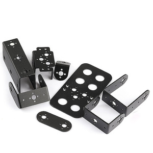 ขายึดเซอร์โวมอเตอร์แบบสองแกนมาตรฐาน หุ่นยนต์อเนกประสงค์ รูปตัวยู รูปตัวแอล แบบราบ แบบคานขวาง - Product Image 4