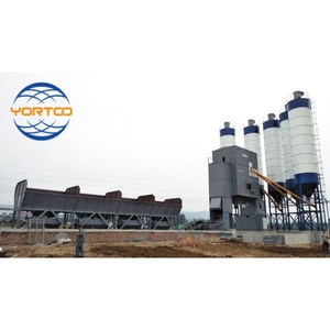 HZS35 Usine de préparation prête à l'emploi Ligne de production efficace de lots de béton avec composants de base-PLC du moteur de la pompe - Product Image 3