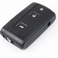 Llave de Coche con Control Remoto de 3 Botones, Número de Placa 0030, 315MHz para Crown 2006-2010 con Chip TOY48, Hoja sin Cortar, Ajuste Universal, 12V