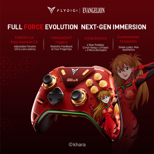 适用于个人电脑/交换机2/手机的Flydigi Apex 5 EVA联合品牌无线游戏控制器 - Product Image 2