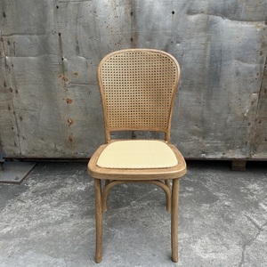 Chaise en rotin en plastique PP à grain de bois, nouveau design, prix de gros bon marché - Product Image 4