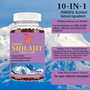 Gomitas de Shilajit OEM ODM para una Salud Cognitiva Óptima, Equilibrio del Estado de Ánimo, Gomitas Herbales con Ashwagandha y Cúrcuma - Product Image 5