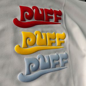 Custom 3D Thick <strong>Puff</strong> Heat Transfer <strong>Vinyl</strong> for t Shirts Multicolor Iron-On Printed <strong>Puff</strong> Print Flock <strong>Puff</strong> Htv Sticker - Product Image 1