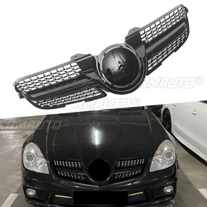 Bandes décoratives pour calandre de voiture, kit carrosserie, calandre avant pour Mercedes Benz SLK classe R171 2008-2010 - Product Image 1
