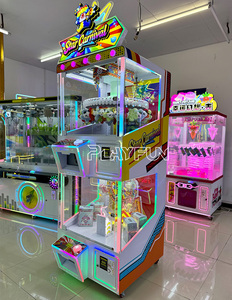 Machine à pinces et machine à cadeaux rotative type grande roue 2-en-1, machine de jeu à monnayeur pour salles d'arcades américaines - Product Image 3