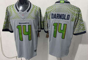 Maillots de football américain de l'équipe de <span class=keywords><strong>Seattle</strong></span> Seahawks pour les saisons 2025/26 # 11 Smith-Njigba # 12 maillots de sport pour hommes en gros - Product Image 5