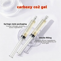 Masque de carboxythérapie au CO2 OEM Collagène Acétyl Hexapeptide-8, sérums infusés d'oxygène CO2, gel + kit de masque facial oxygénant