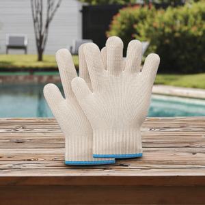 Factory Direct Customizable WholesaleExtreme Heat Resistant Safety <b>Gloves</b> Customizable Factory Direct OEM Barbecue <b>Oven</b> <b>Glove</b> - Product Image 6