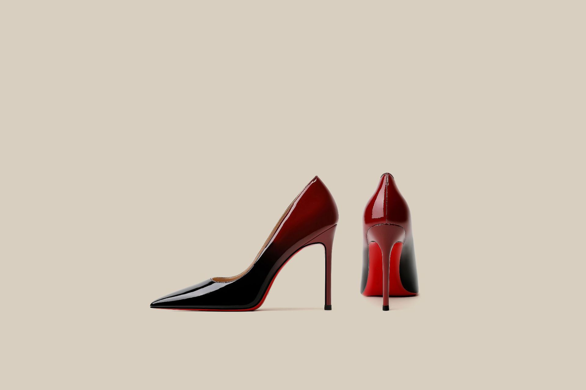 Negro y rojo 10cm
