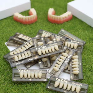 Dientes Anteriores Inferiores Acrílicos Dentales Multicapa de Fábrica ZUNCHI para Uso Manual en Prótesis Dentales, Clase II, Garantía de 3 Años, CE ISO - Product Image 3