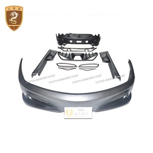 Lame de pare-choc avant en plastique renforcé de pièces, Kit de carrosserie, jupes latérales, pour <span class=keywords><strong>Ferari</strong></span> F430 - Product Image 2