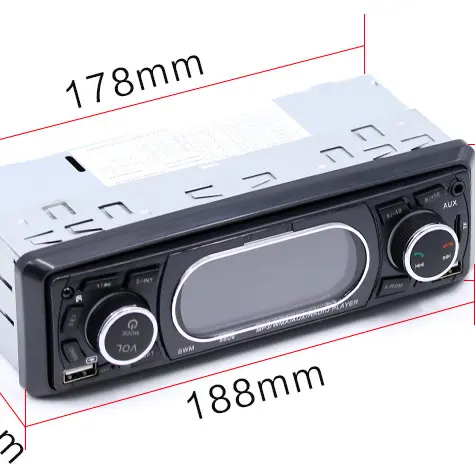 M10 tela sensível ao toque dual USB carro bluetooth luz colorida cartão U disco rádio carro mp3 player jvc