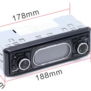 M10 touch screen dual USB car bluetooth colorful light card U disk radio car mp3 player jvc