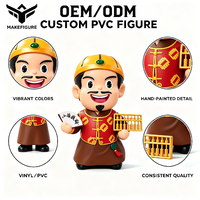 Figurine en vinyle sur mesure, boîte décorative de collection, modèle de dessin animé militaire, style OEM direct usine