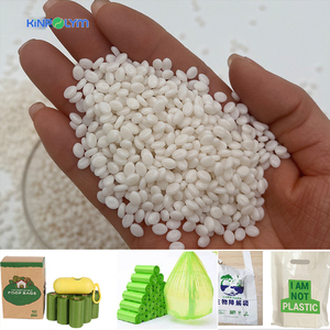 Kinpolym PLA Biobasado Pellets Maíz Almidón Materia prima Biodegradable Compostable Bolsas de <span class=keywords><strong>caca</strong></span> de perro Filmación para basura - Product Image 3