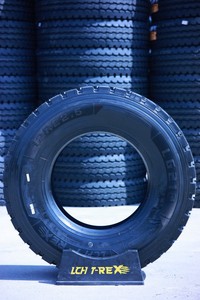 ยางรถบรรทุกและรถบัส LCH T-REX แบบไม่มียางใน ขนาด 12R22.5 ผลิตจากเหล็กกล้าทั้งหมด สำหรับรถบรรทุกหนักและรถบัส ยางเรเดียล ยางรถยนต์ทั่วไป - Product Image 5
