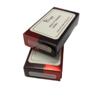 Boîte d'emballage cosmétique rigide personnalisée en carton recyclé avec impression quadricolore et marquage à chaud pour la vente par correspondance