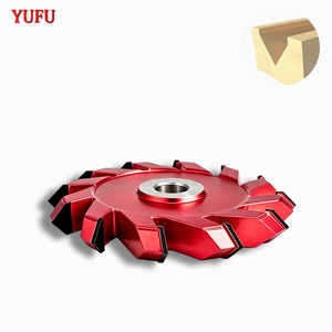 Fresa en V de 12 dientes de carburo de tungsteno de grado industrial YUF 90, disponible para OEM, HRC 65, para tallado de madera, ranurado y reparación de precisión - Product Image 2