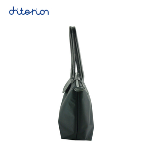 Chiterion de moda de mujer Oxford bolsa de Nylon bolso de embrague bolso de la bolsa con PU asas de cuero para mujeres - Product Image 4