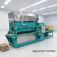 Machine à plateaux à œufs en papier multi-usages pour divers types de plateaux avec moule multi-cavités et changement rapide