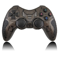Nouvelle manette de jeu sans fil à double vibration 2,4 GHz pour PS3 PS2 PS1 PC Ordinateur portable Android