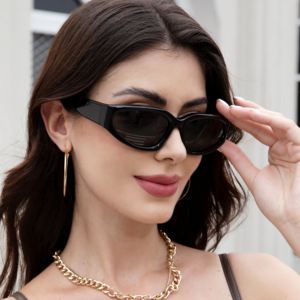 <span class=keywords><strong>Occhiali</strong></span> da Sole da Donna di Lusso Fashion Y2K di Produttori di Qualità Superiore con Montatura a Occhio di Gatto in Acetato, Lenti Polarizzate e Logo Personalizzato - Product Image 1