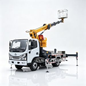 Dongfeng Diesel Aerial Platform Truck Bucket Truck Cherry Picker Vehicle for Utility Maintenance - Product Image 6