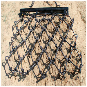 12피트(너비) x 8피트(길이) 헤비듀티 사각 용접 강철 체인 드래그 해로우 (차도, 목초지, 경기장 관리용) - Product Image 5