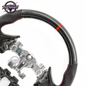 Volant de voiture en fibre de carbone à succès pour Renault Megane <span class=keywords><strong>3</strong></span> 3RS Clio4 Rs - Product Image 2