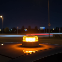 Luz de Emergencia para Coche V16 DGT 3.0 SOS de España con GPS y Luces LED de Estacionamiento para Coches