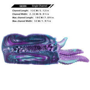 GEEBA grosir Dropshipping kustom gurita Vagina pria Masturbator saku fantasi Vagina silikon Platinum - Product Image 3