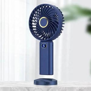 2024 New Arrival Portable Table With Phone Holder ,Hot Selling <b>Usb</b> Rechargeable Handheld <b>Mini</b> <b>Fan</b> - Product Image 3