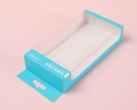 Custom Clear Plastic PVC PET Hanging Charger Bluetooth Mouse Electronic Product Packaging Paper Boxes