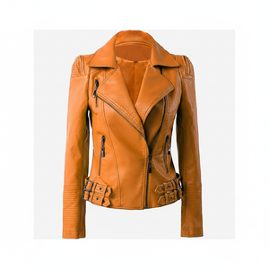 Vente en gros de vestes en cuir pour femmes en vrac toutes tailles disponibles dans des couleurs attrayantes fabriquées par des professionnels - Product Image 1