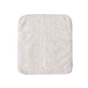 Chiffon de cuisine rectangulaire en fibre de bambou épaissie blanche, absorbant et dégraissant - Product Image 2