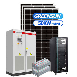 Greensun Hệ Thống Năng Lượng Mặt Trời Và Năng Lượng Gió Hệ Thống Kết Hợp Năng Lượng Mặt Trời 30kw 50kw 100kw Cho Doanh Nghiệp - Product Image 1
