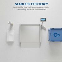 Báscula de plataforma electrónica de acero inoxidable de Beijing Langke, la más vendida, báscula industrial de plataforma baja con rampa, personalizable OEM