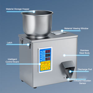 <b>Coffee</b> Granule Filling <b>Machine</b> <b>Automatic</b> For Spice Tea Sugar Salt Snack Food Grain Seed Intelligent Control - Product Image 5