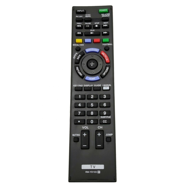 High Quality RM-YD103 Replacement TV IR Infrared Remote Control Use for Soy Smart LED HDTV Controller